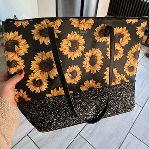 Kate Spade sunflower large tote